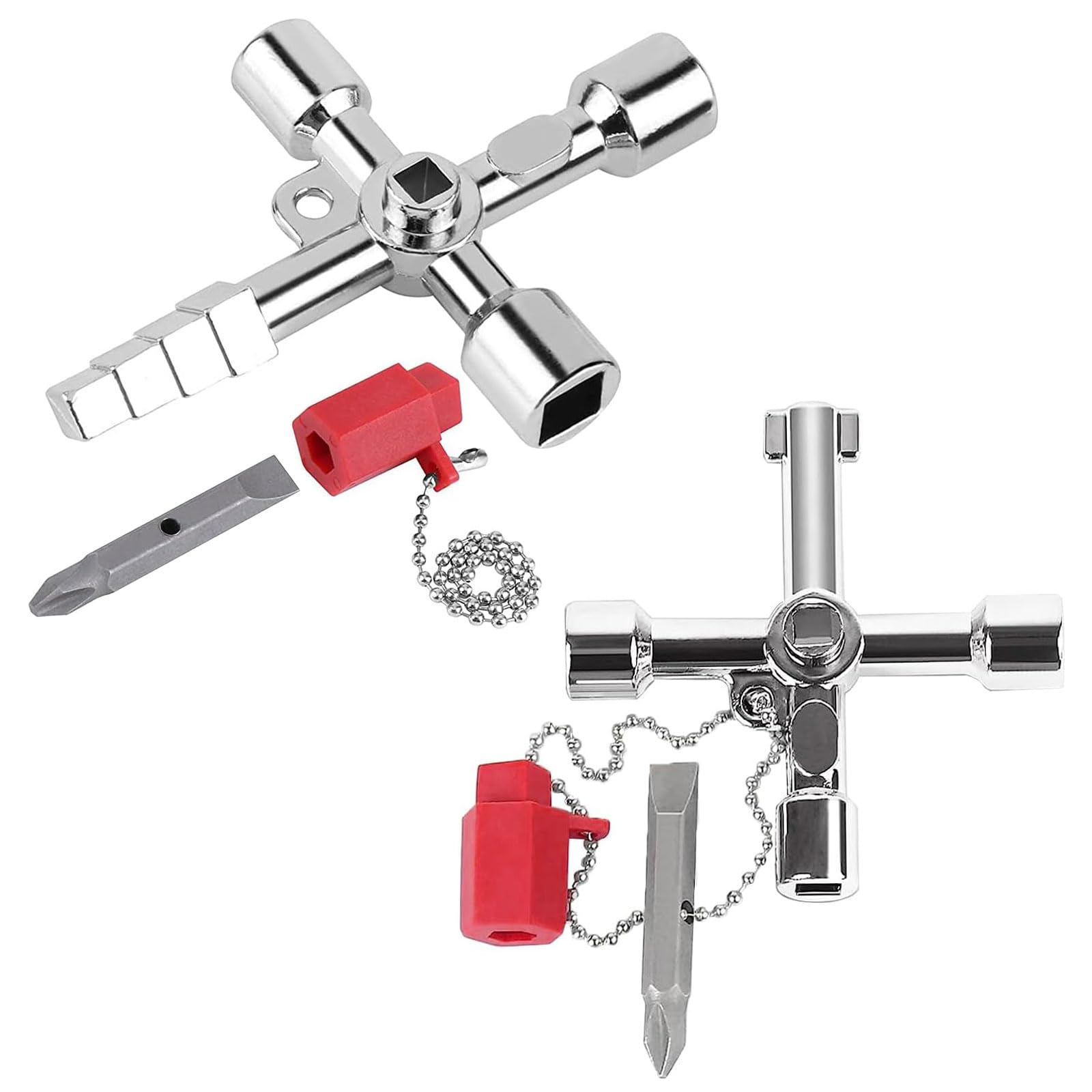 Huamirra Universal Key, Multifunctional Control Cabinet Key, 4-in